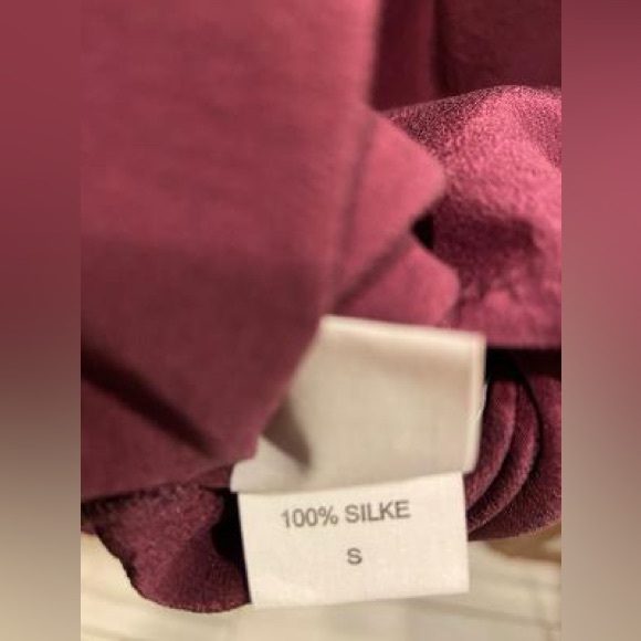 Eileen Fischer Silk Button Up Blouse - Picture 4 of 4